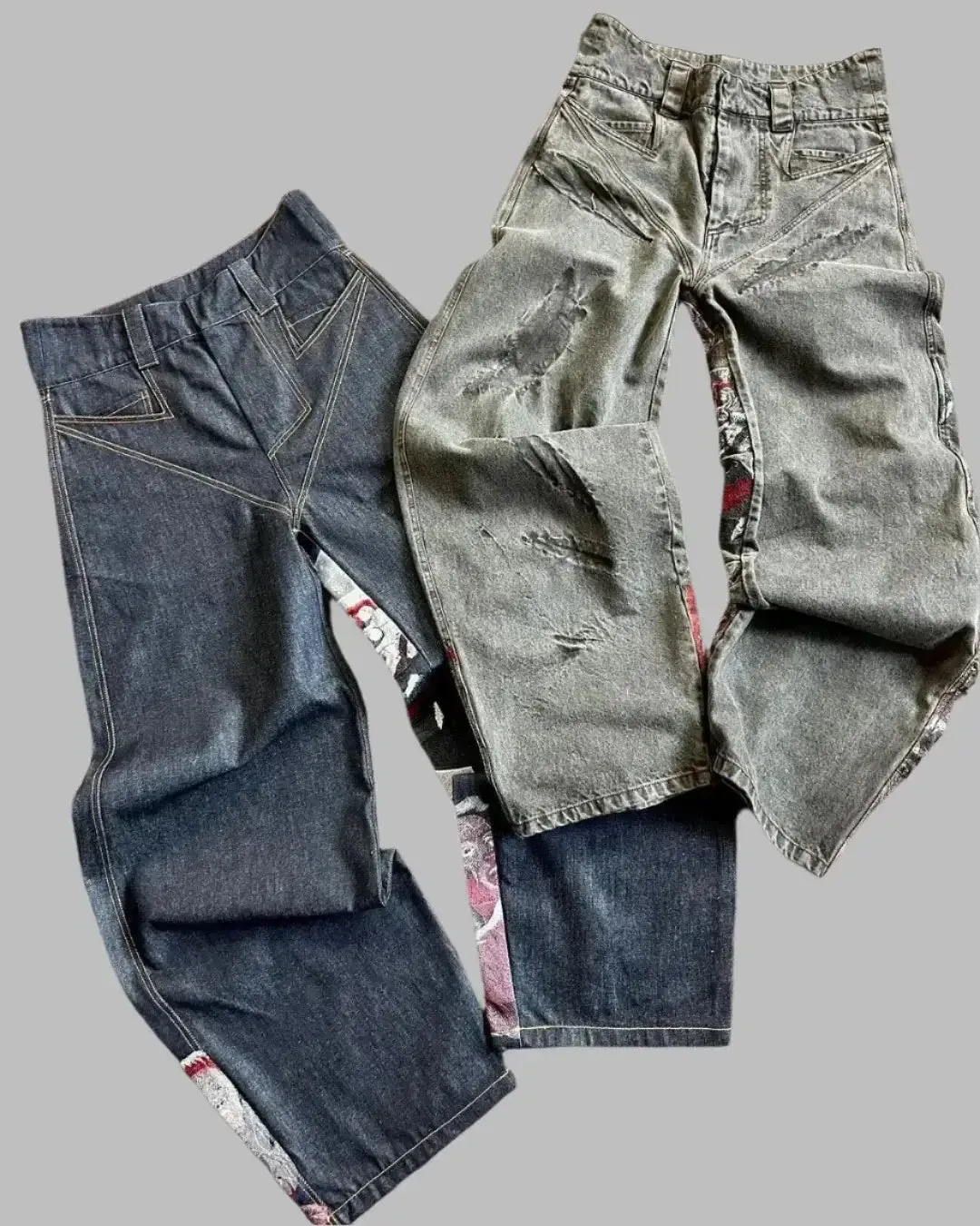 Embroided Y2K Jeans