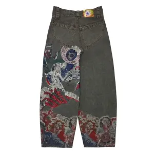 Embroided Y2K Jeans