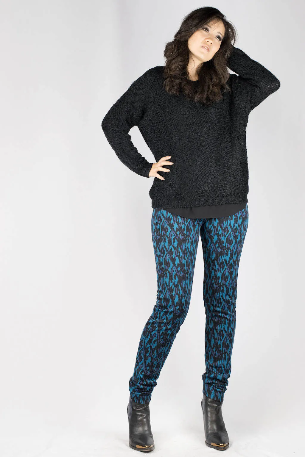 Erin Diamond Abstract Pants
