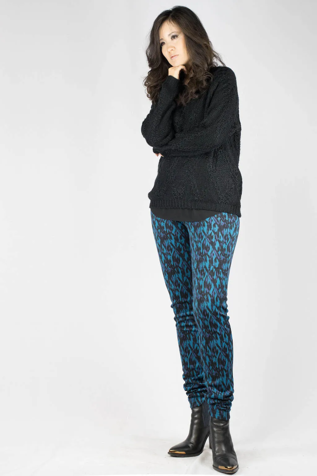 Erin Diamond Abstract Pants