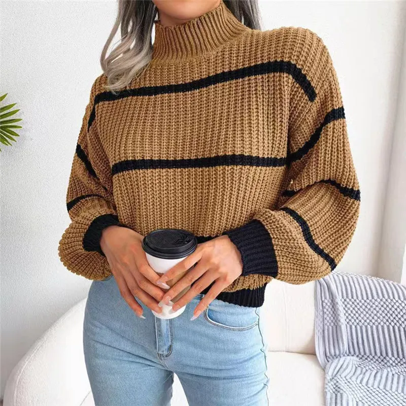 ESTELLA | HELIAR STRIPED KNITTED SWEATER