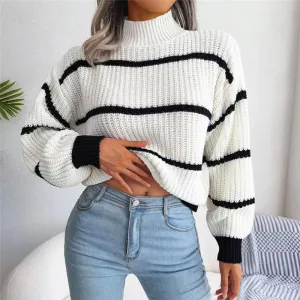 ESTELLA | HELIAR STRIPED KNITTED SWEATER