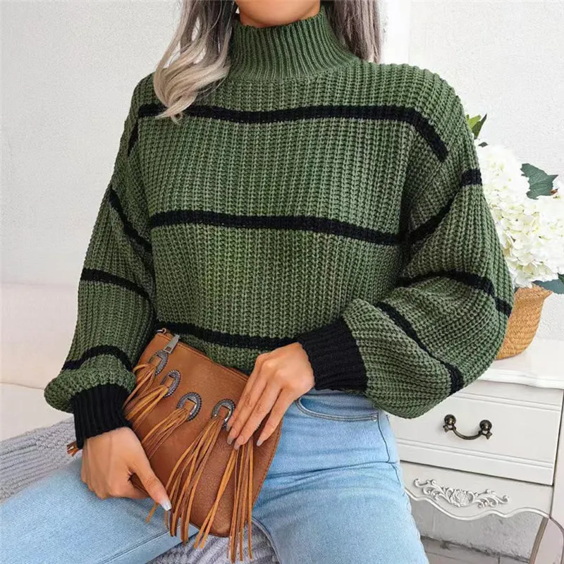 ESTELLA | HELIAR STRIPED KNITTED SWEATER