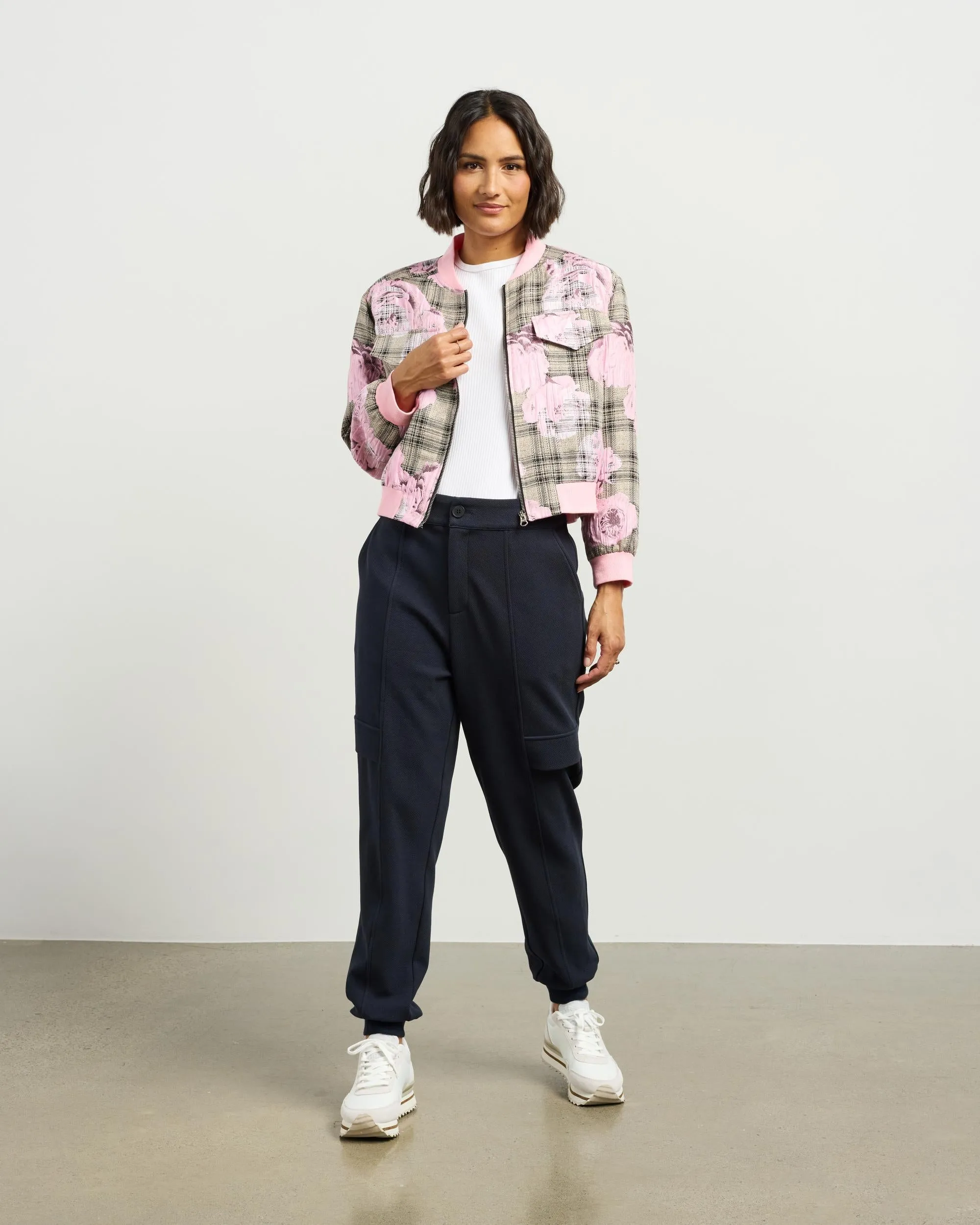 et alia Benny Bomber - Rose Plaid