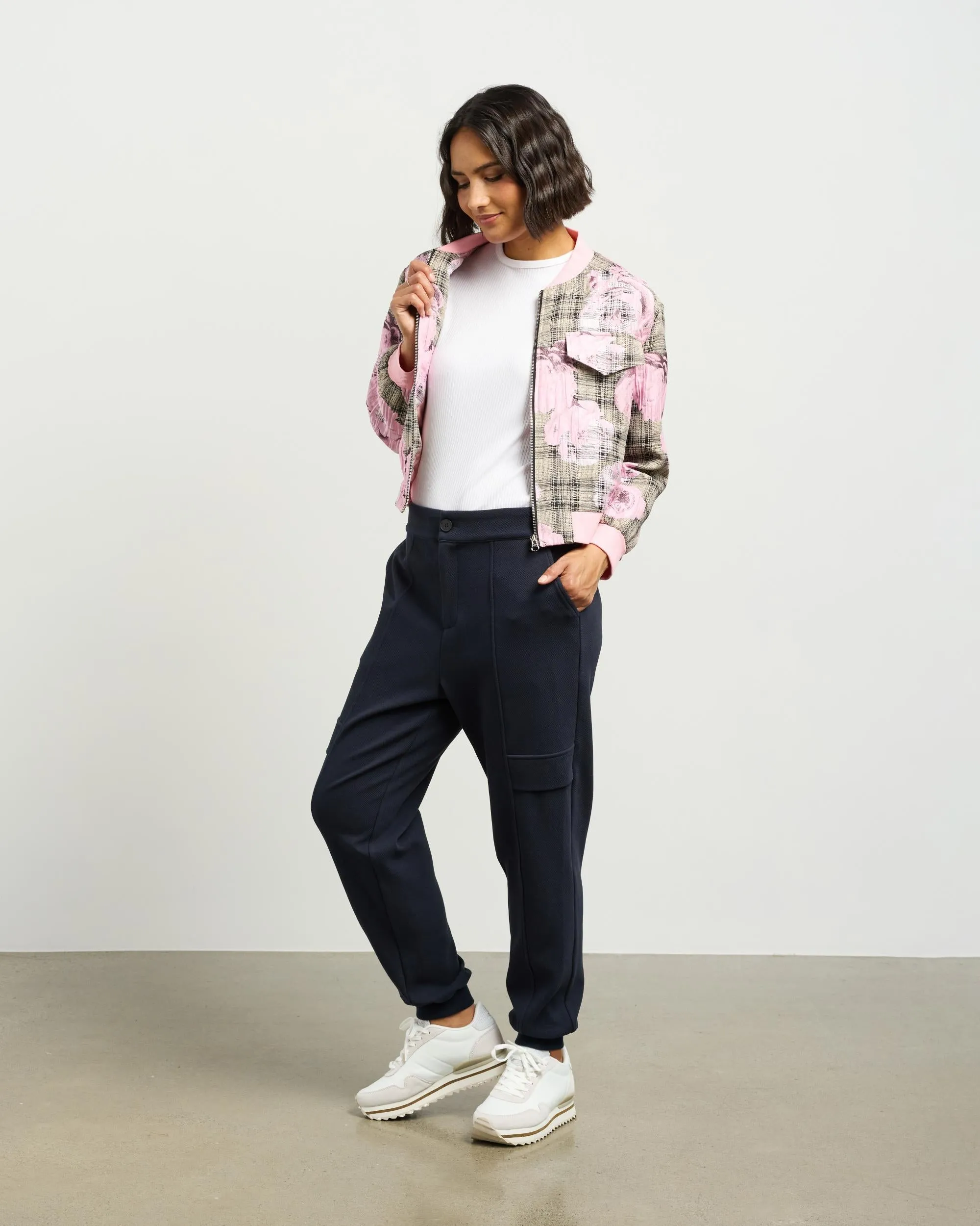 et alia Benny Bomber - Rose Plaid