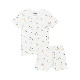 Farm Animals on Cream 2-pc Pajamas