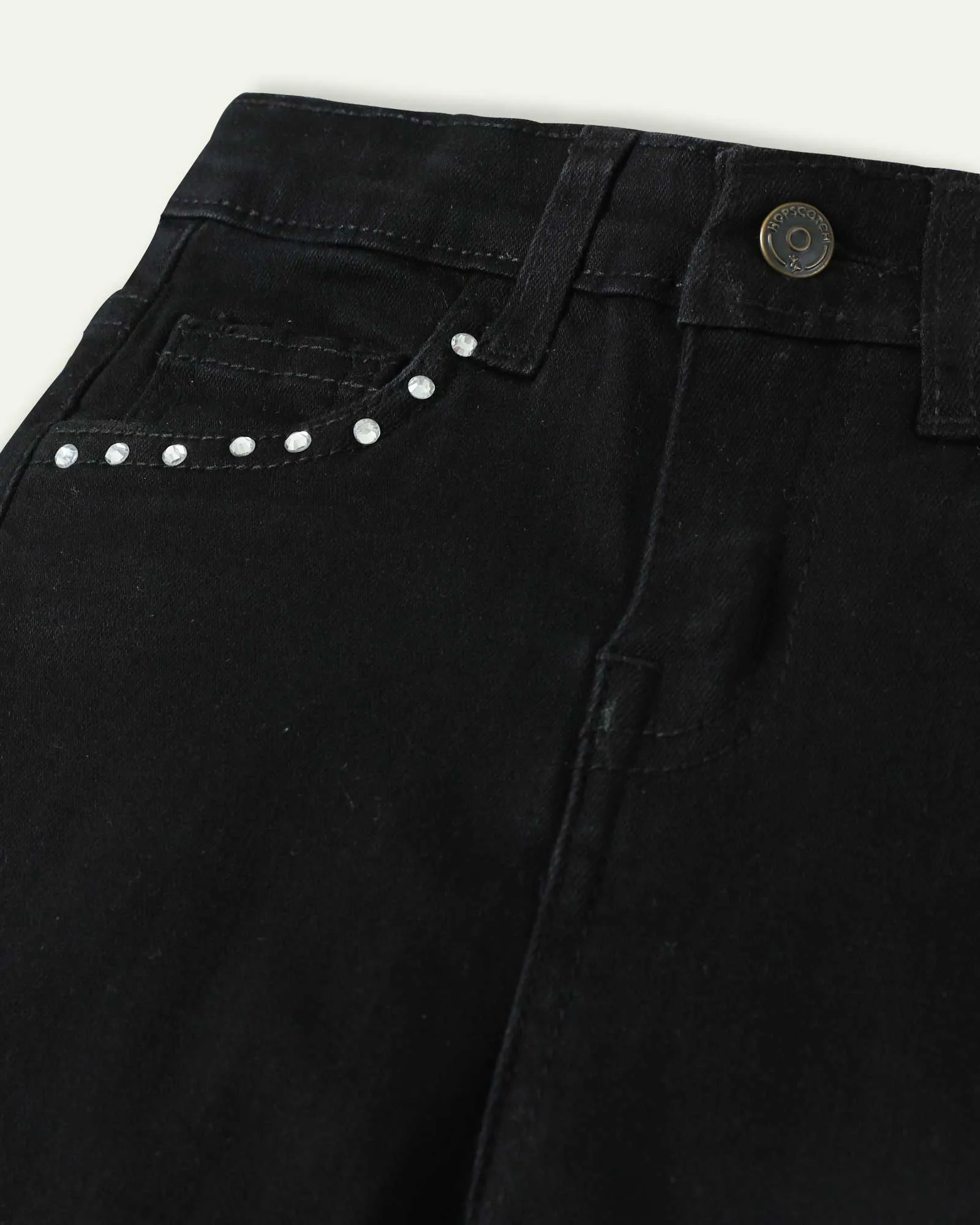 Flared Black Jeans
