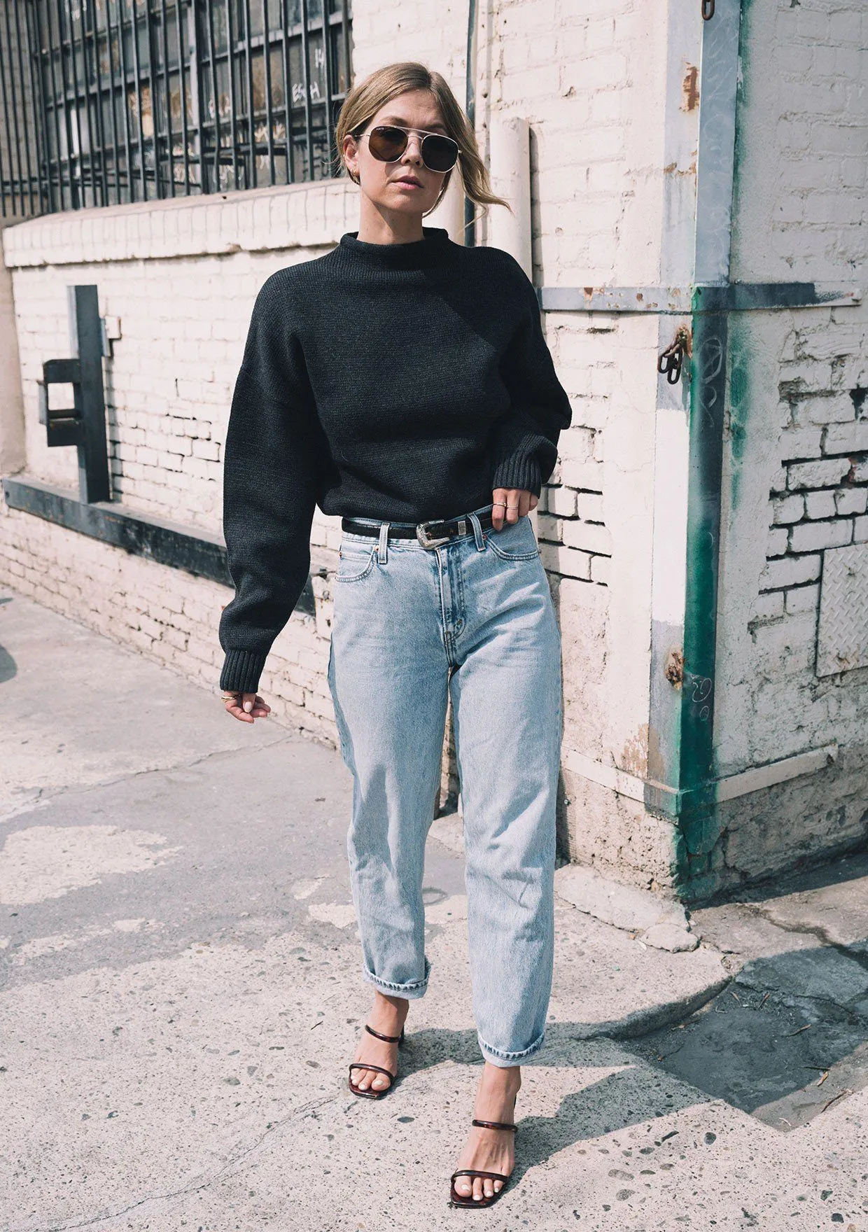 Fundamental Funnel Neck Sweater