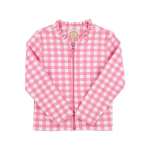 Georganna Jacket - Hamptons Hot Pink Gingham