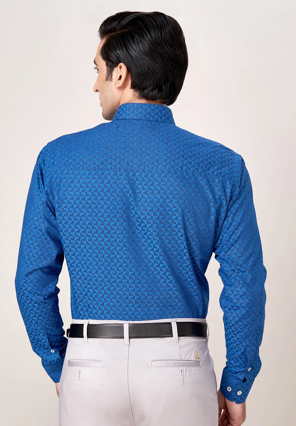Giza Pure Cotton Formal-Slim Fit Shirt - S39096