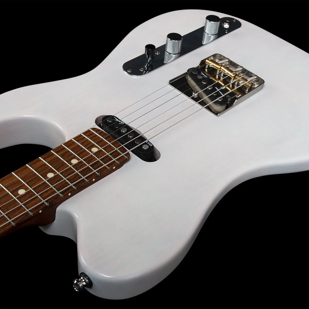 Godin Stadium HT in Trans White RN 049349