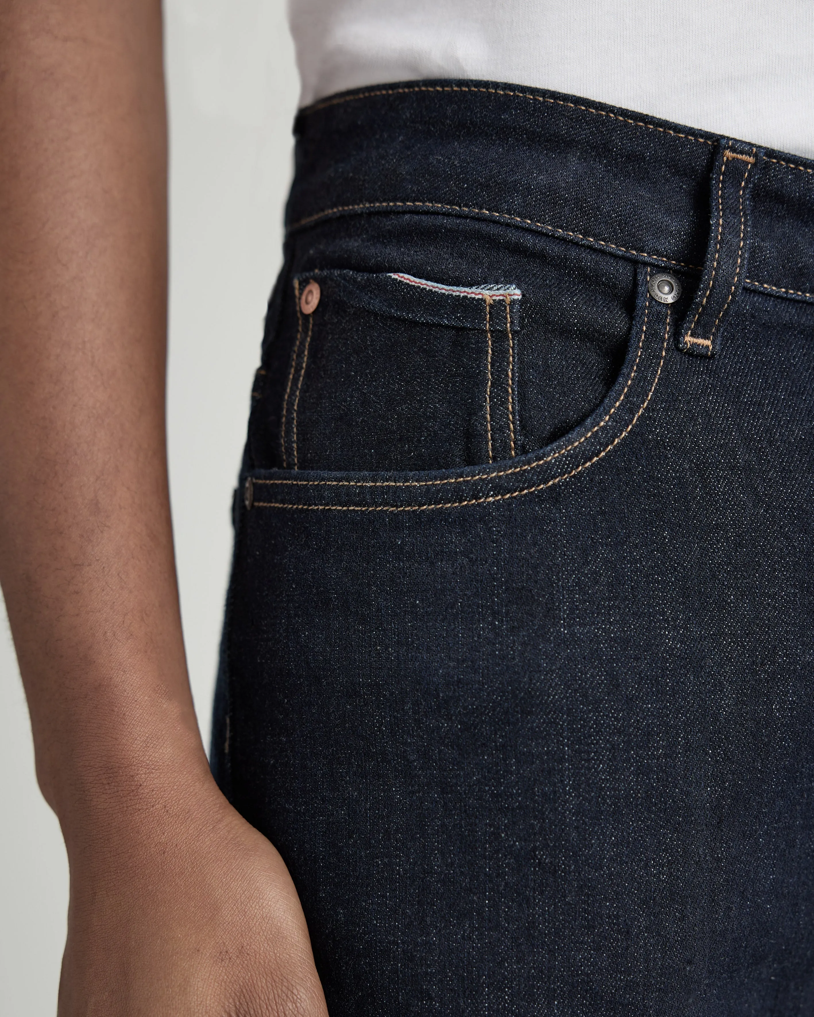 Hank Mid Tapered Jeans Dip Dry