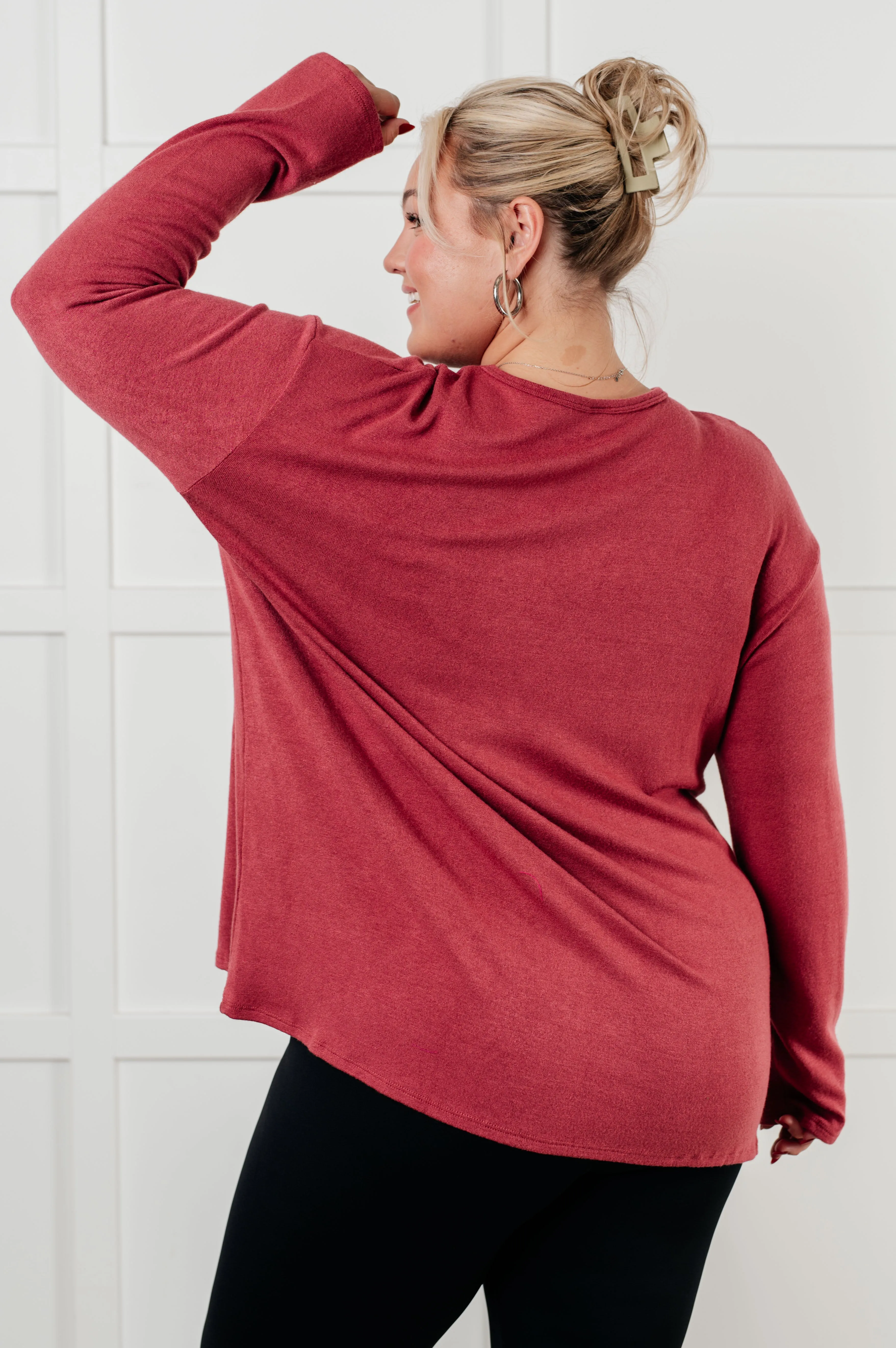 Hazel Blues® |  If I'm Picking Long Sleeve Top