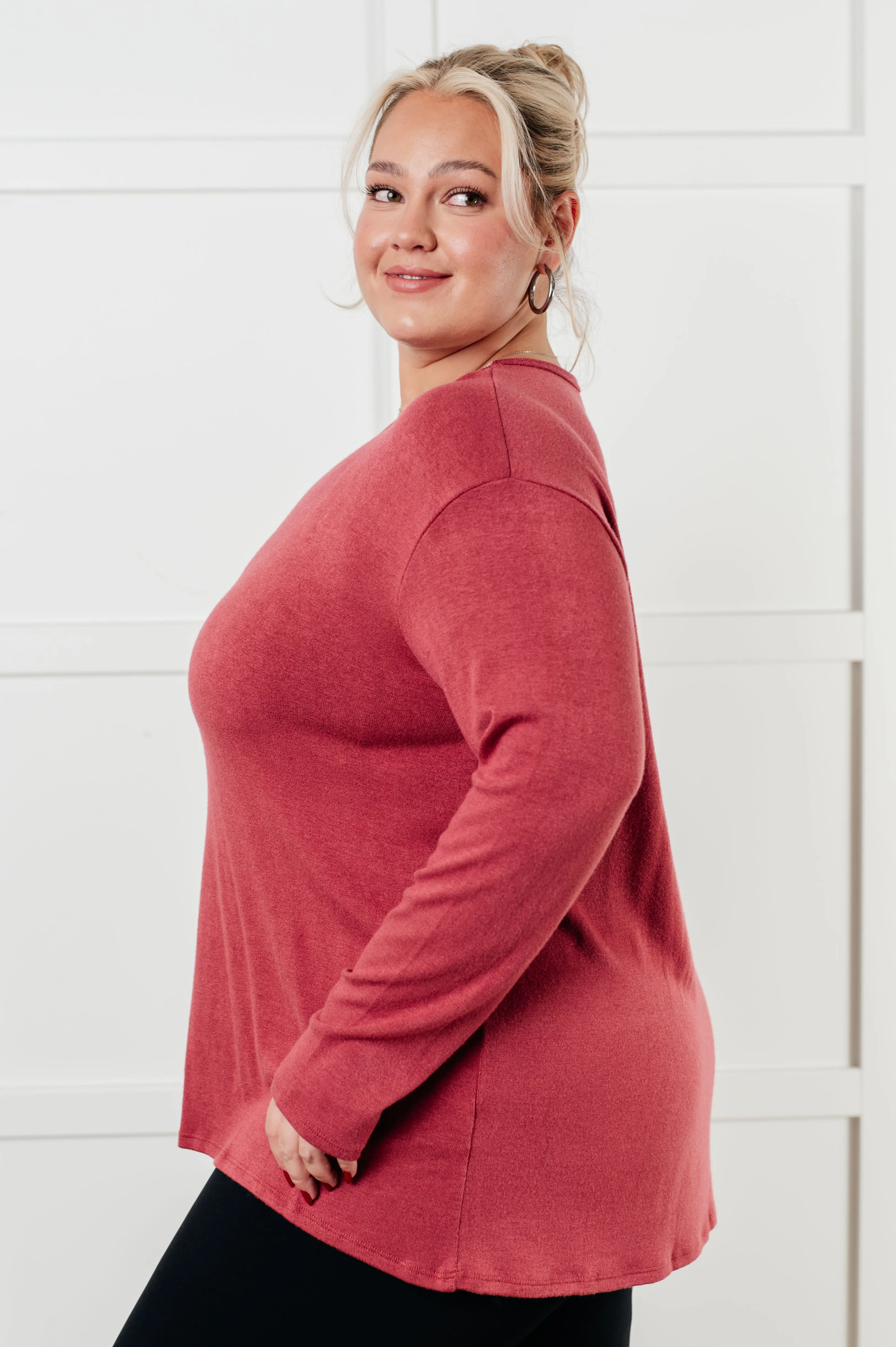 Hazel Blues® |  If I'm Picking Long Sleeve Top