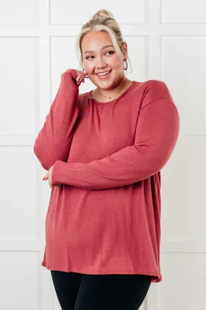 Hazel Blues® |  If I'm Picking Long Sleeve Top