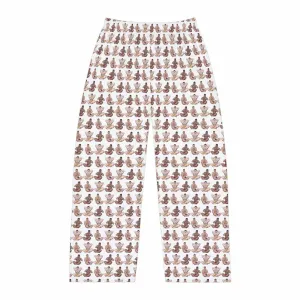 Hear No, See No, Speak No EVIL Men's Pajama Pant Bottoms - White