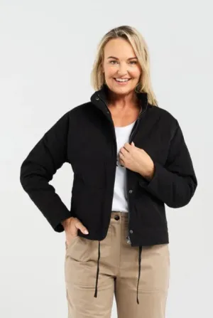 Helene Quilted Jacket - Black