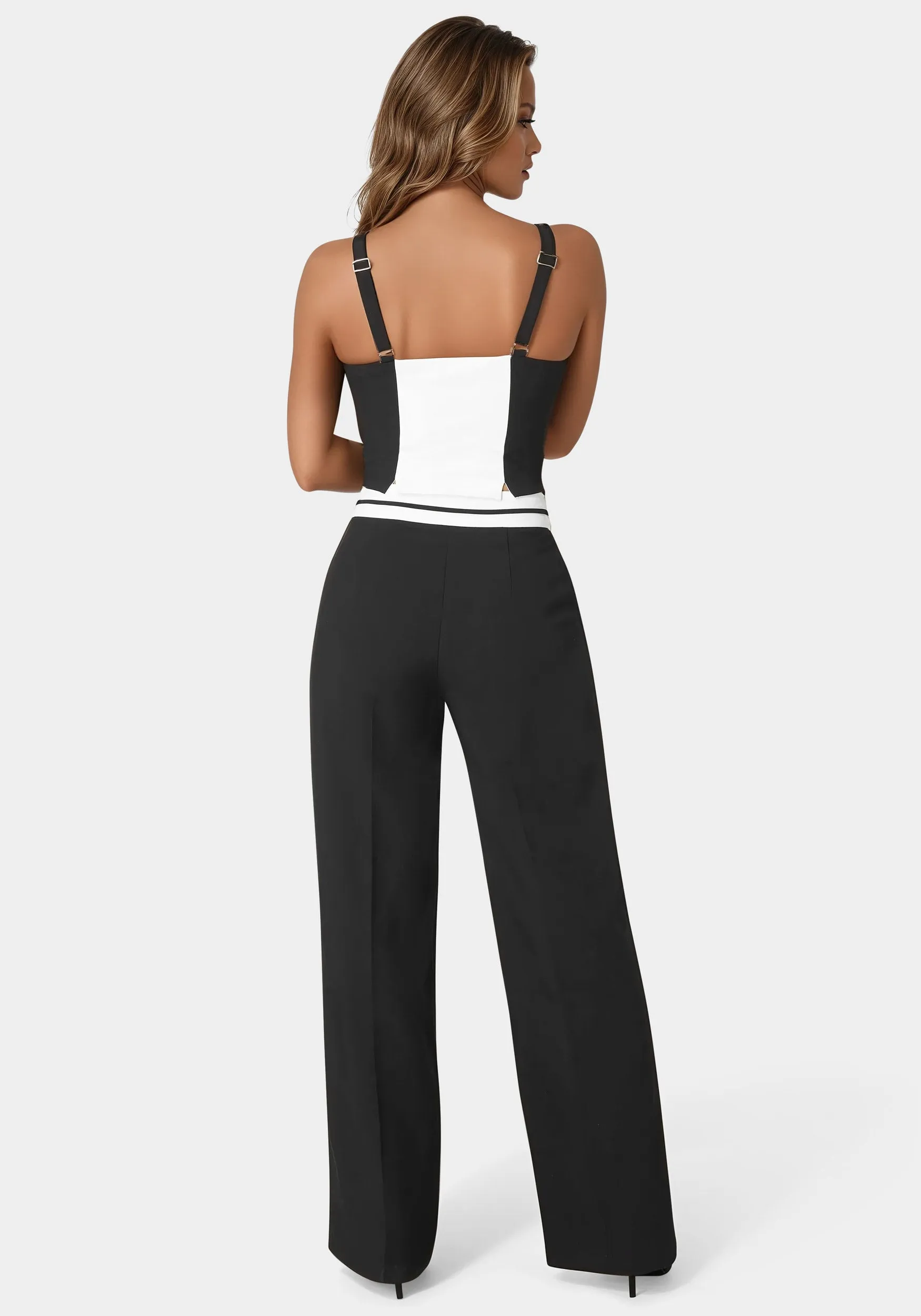 High Waist Palazzo Leg Pant 