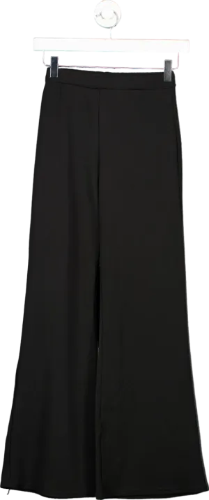 I Saw It First Black Wide Leg Trousers UK 8