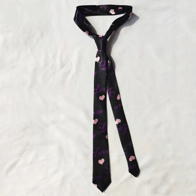 INSTOCK-Printed tie for men