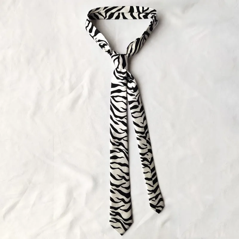 INSTOCK-Printed tie for men