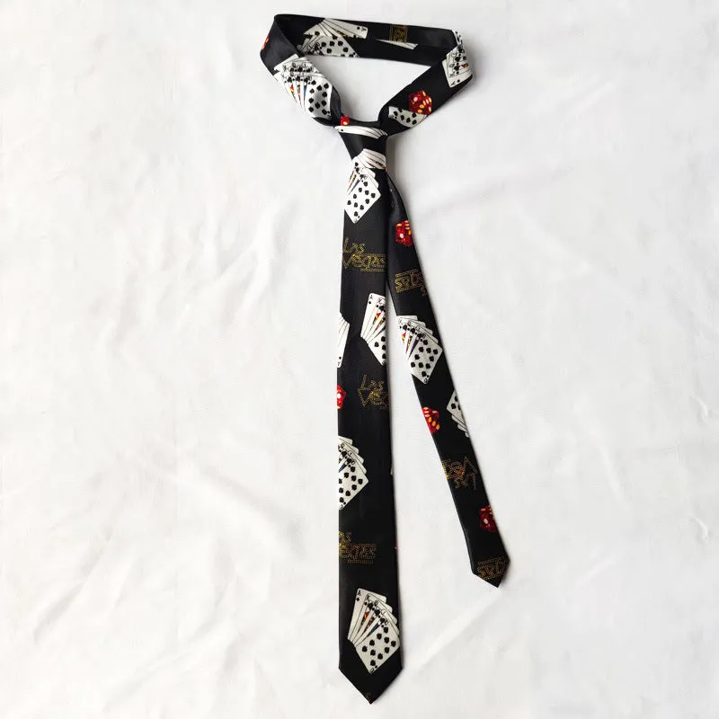 INSTOCK-Printed tie for men