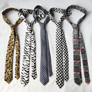 INSTOCK-Printed tie for men