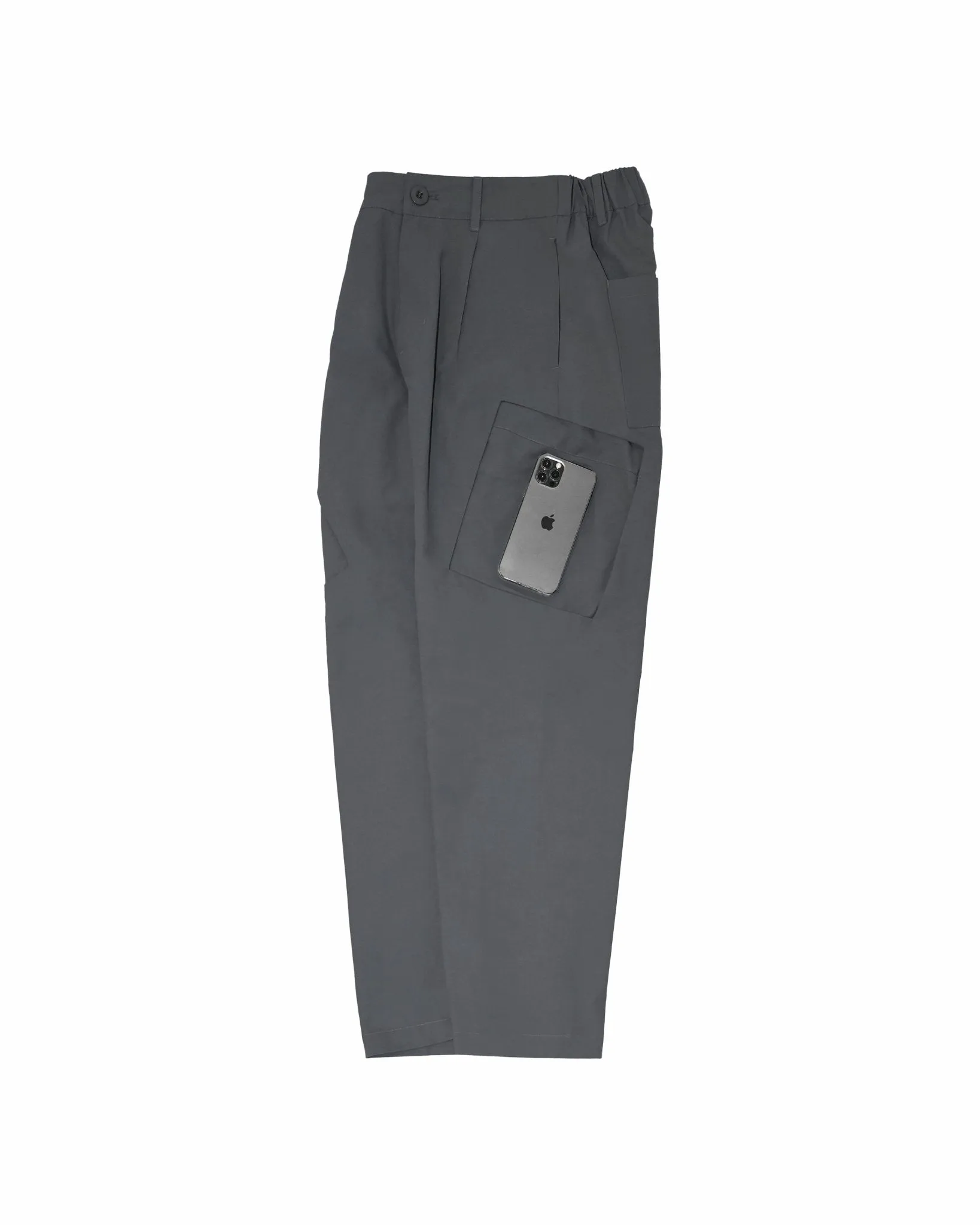 Inverse Cargo Trousers - Graphite