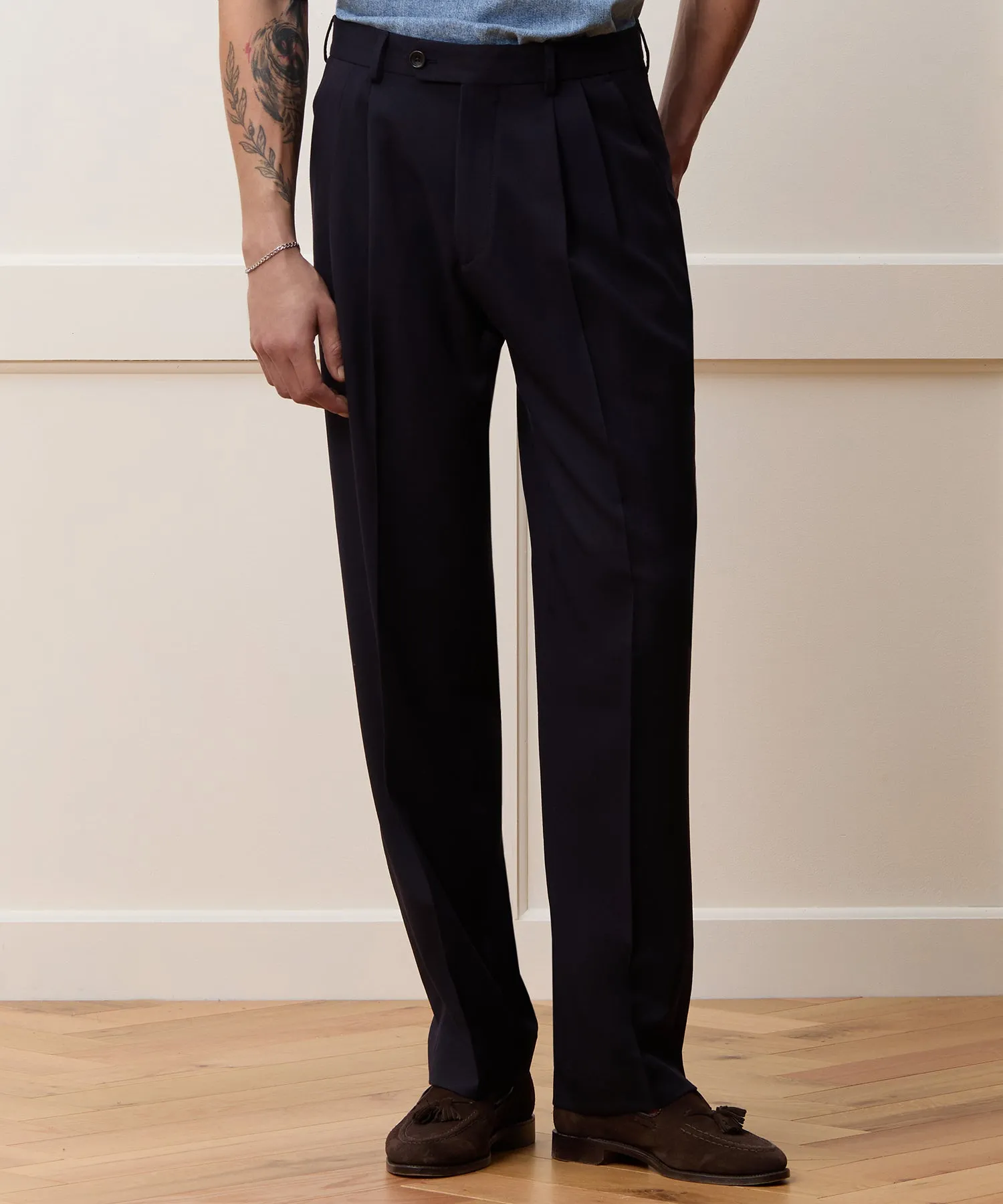 Italian Gabardine Wythe Trouser