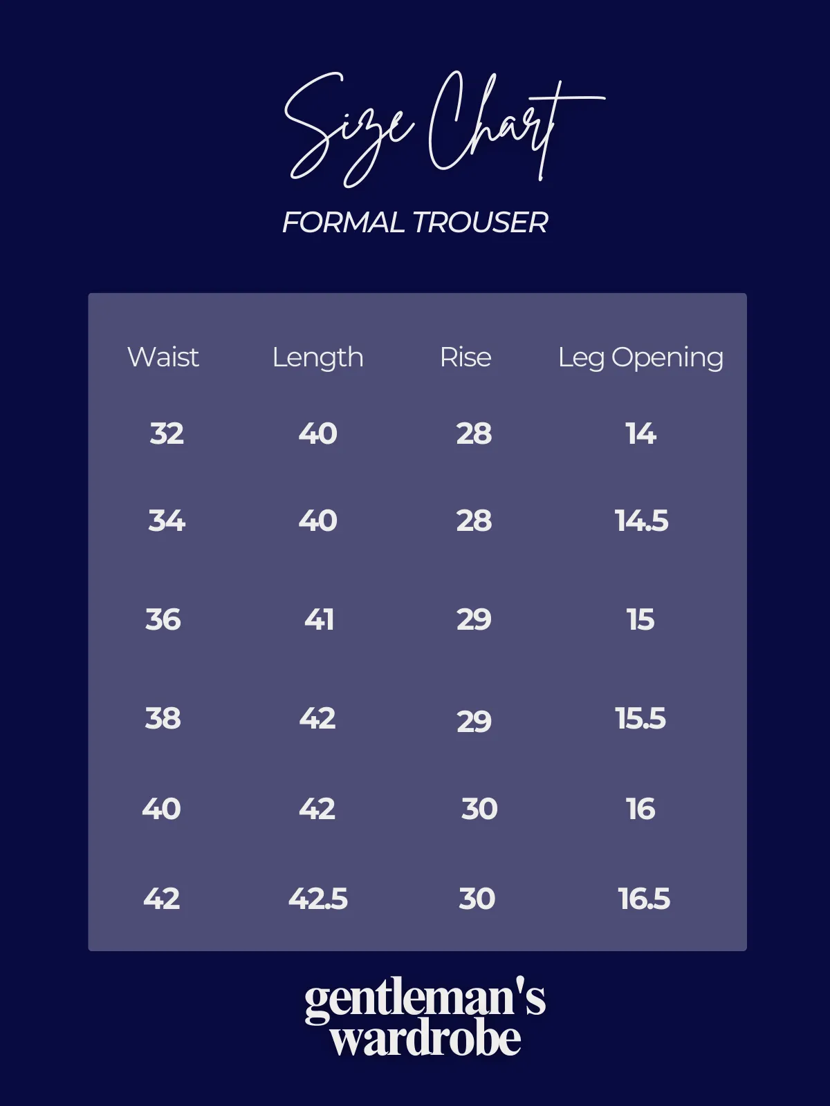 Ivory Formal Trouser