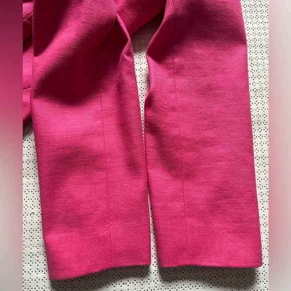 J. Crew Parke Blazer in Stretch Linen Blend, Vivid