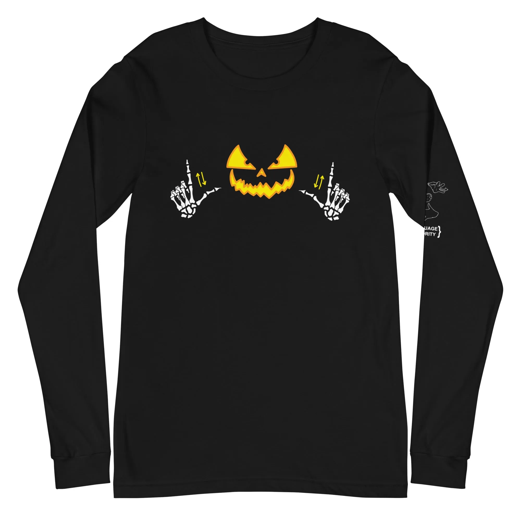 Jack-O-Lantern (ASL) Long Sleeve Tee