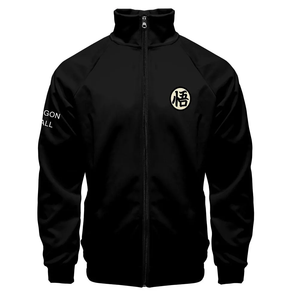 Japanese Anime Dragon Ball Goku 3D Jacket Men Women Harajuku Hip Hop New Style Hoodies Casual Stand Collar Zipper Sweatshirt