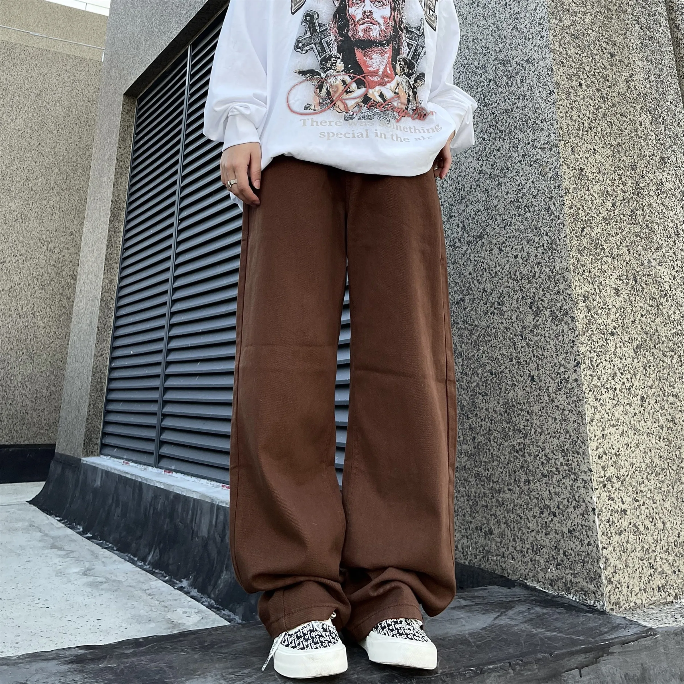 JazzHer Camora Loose Wide Leg Jeans