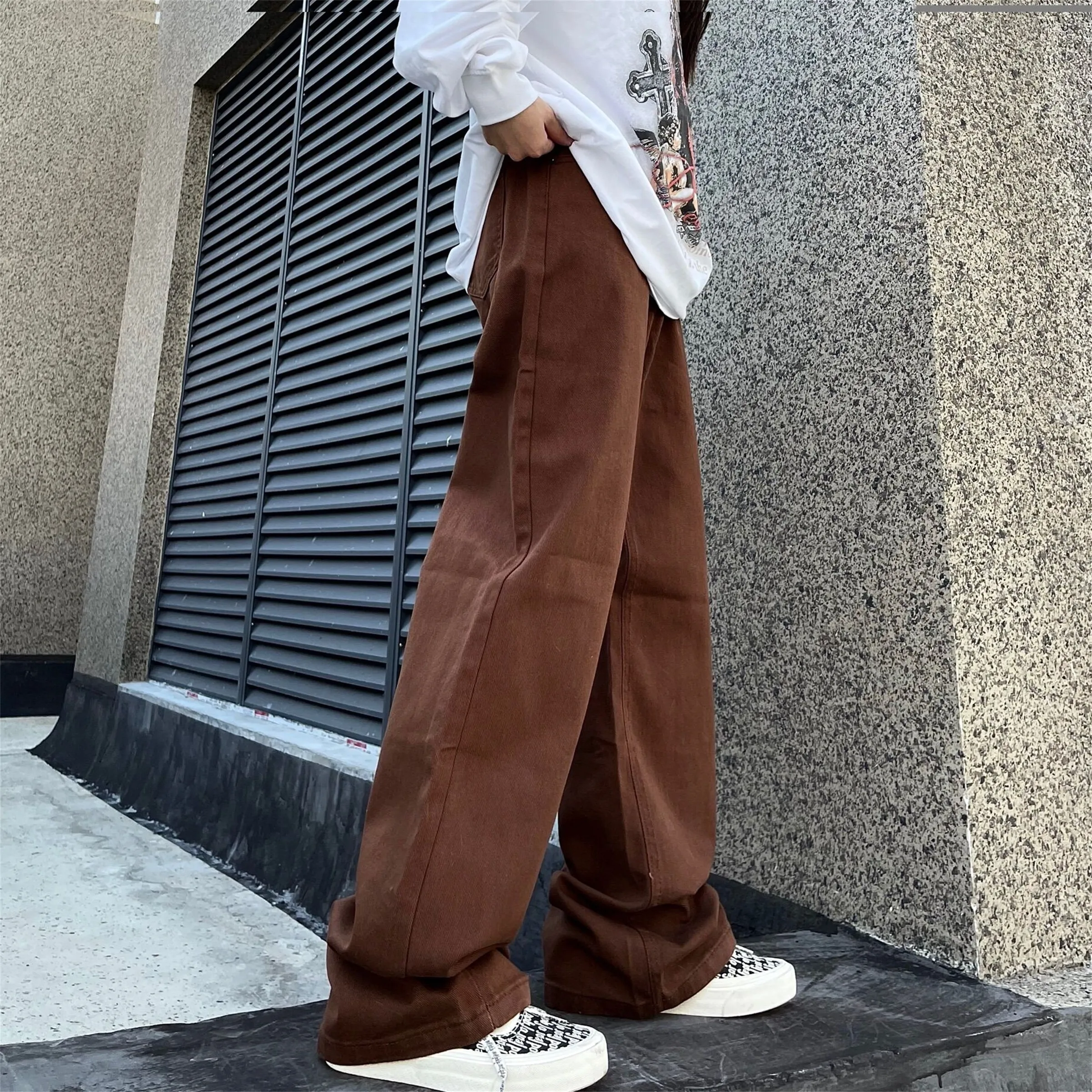 JazzHer Camora Loose Wide Leg Jeans