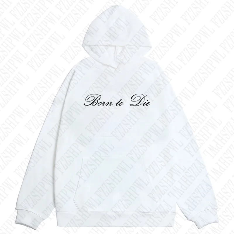 JazzHer Hip Hop Punk Streetwear Women's Pullover Sweatshirt Rock Emo Girl Chic Born to Die Letter Printed Casual Fashion Punk Sweatshirt
