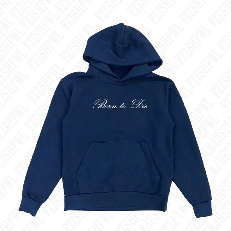 JazzHer Hip Hop Punk Streetwear Women's Pullover Sweatshirt Rock Emo Girl Chic Born to Die Letter Printed Casual Fashion Punk Sweatshirt