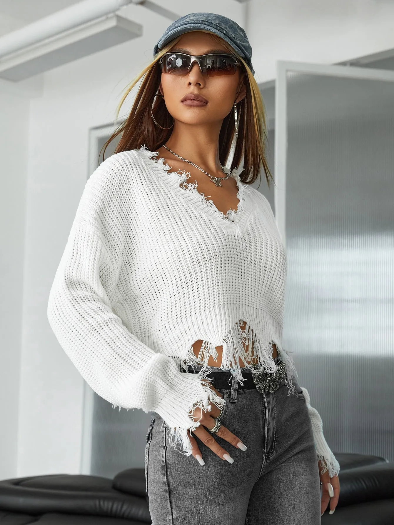 Jersey de Manga Larga Chic en Cherry Vibes