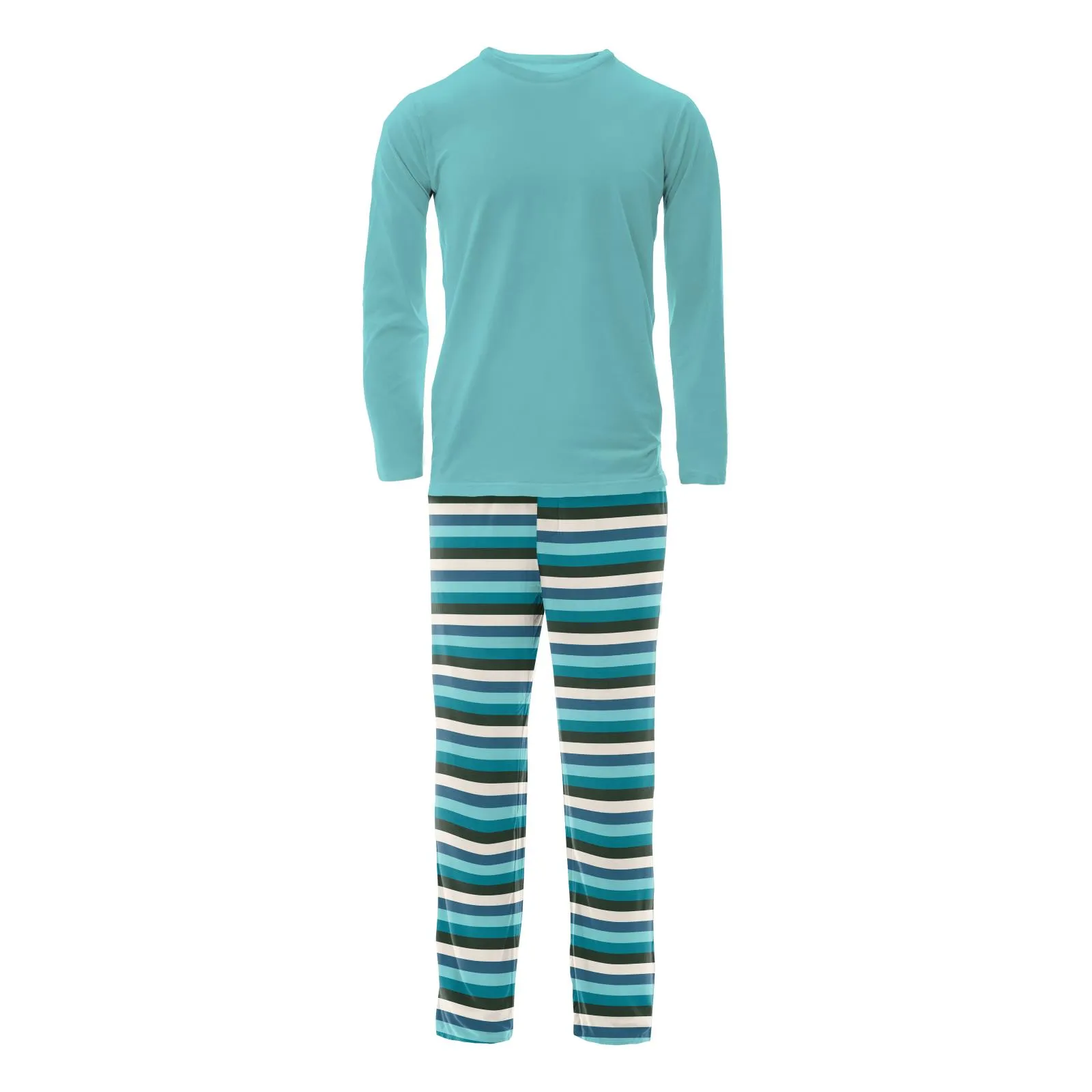 KicKee Pants Stripe Men's L/S Pajama Set