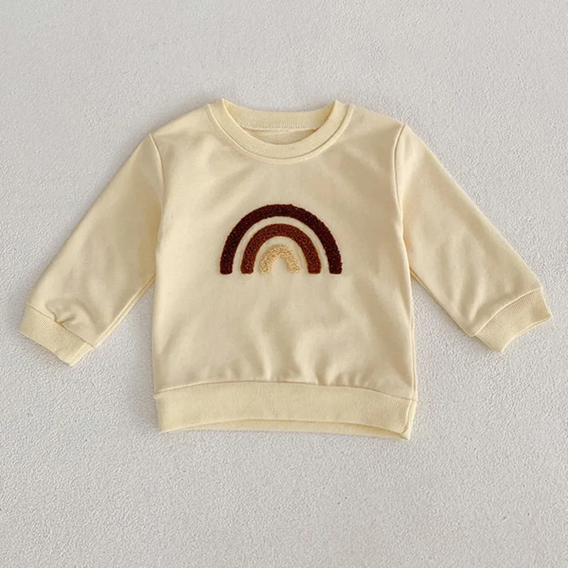 Kids' Spring Hoodies Stylish Korean Pullovers