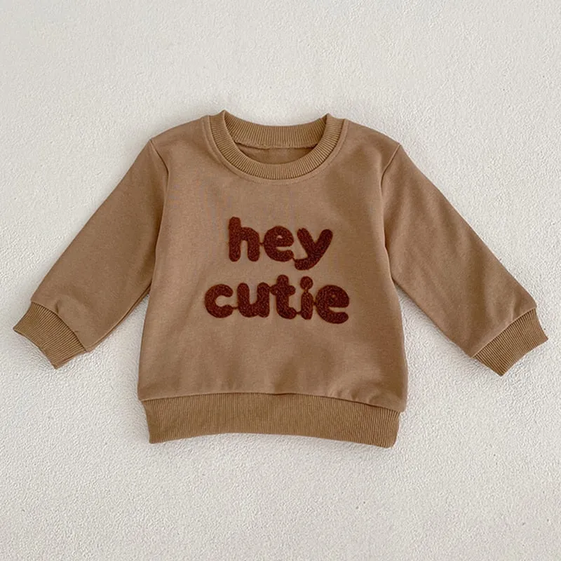 Kids' Spring Hoodies Stylish Korean Pullovers