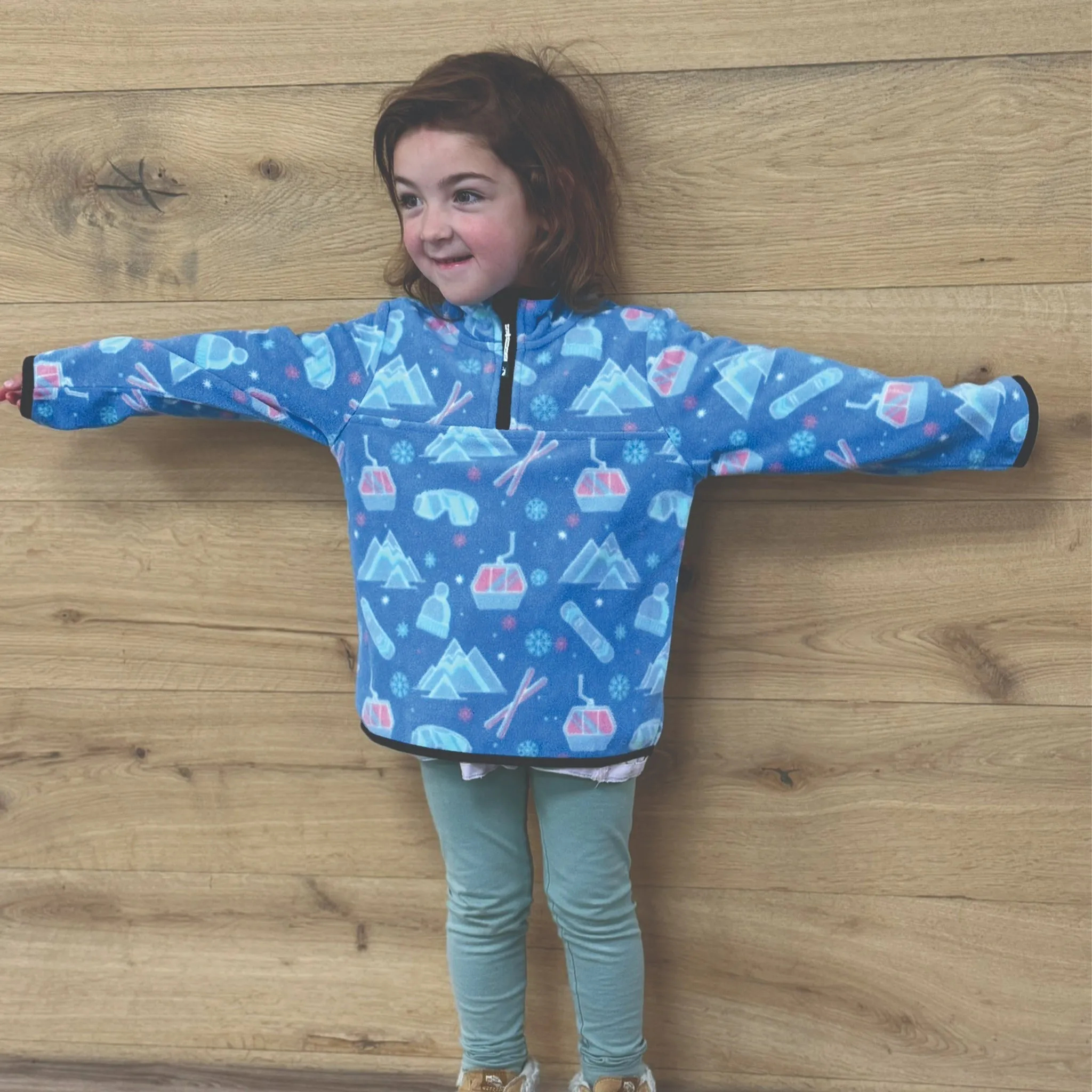 Kings and Queens of Apres Fleece Toddler Quarter Zip