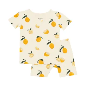 Kyte Baby Short Sleeve Pajamas in Lemon
