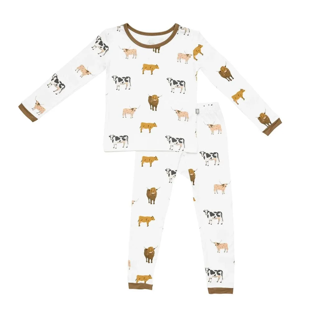 Kyte Baby Toddler Pajama Set - Moo