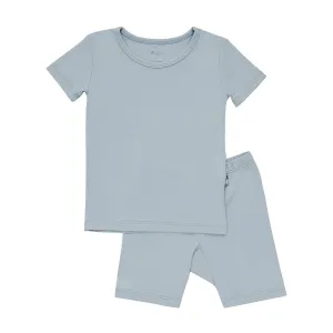 Kyte Short Sleeve Toddler Pajama- Fog