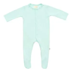 Kyte Zippered Footie- Sea Mist-