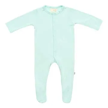 Kyte Zippered Footie- Sea Mist-