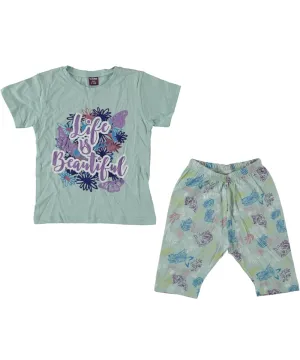 Life is Beautiful Girl PJs