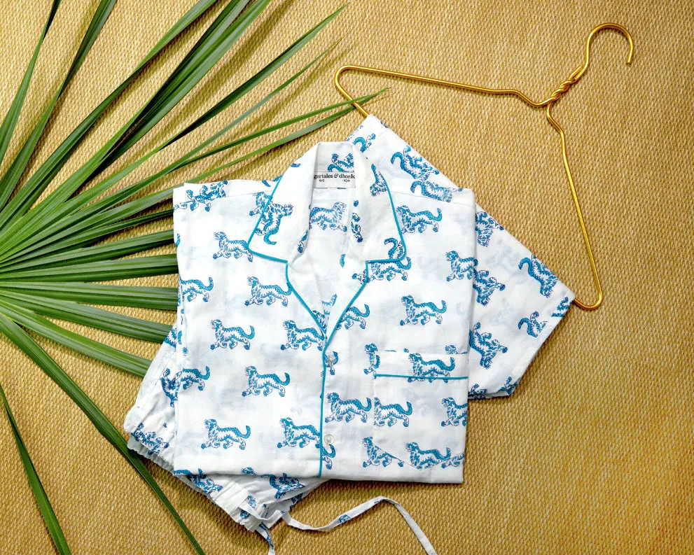 Long Pajama Sets - Little Tiger