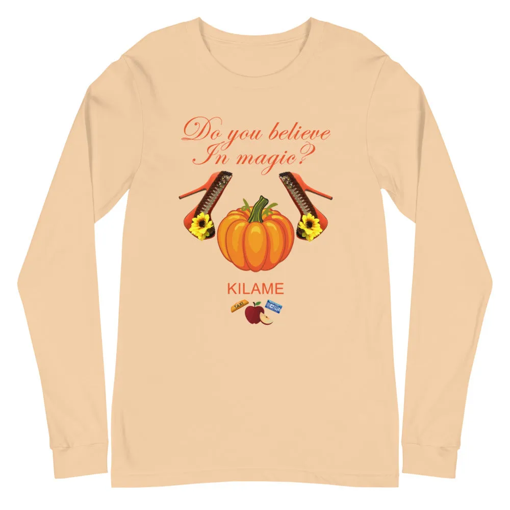 Long Sleeve Tee 'Do you believe in magic'